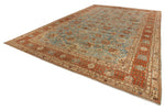 11x17 Red and Blue Persian Traditional Rug