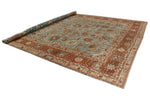 11x17 Red and Blue Persian Traditional Rug