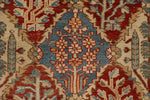 12x15 Red and Blue Persian Rug