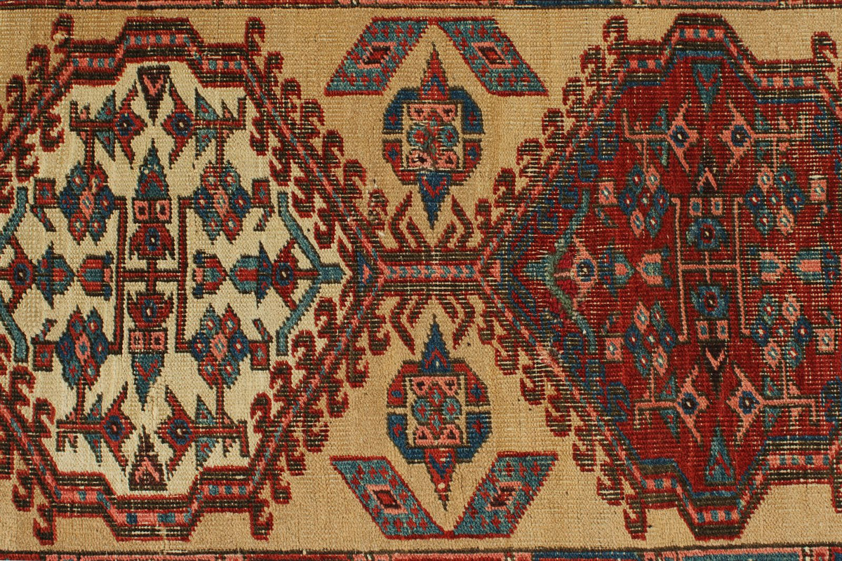 3x7 Multicolor Persian Tribal Runner