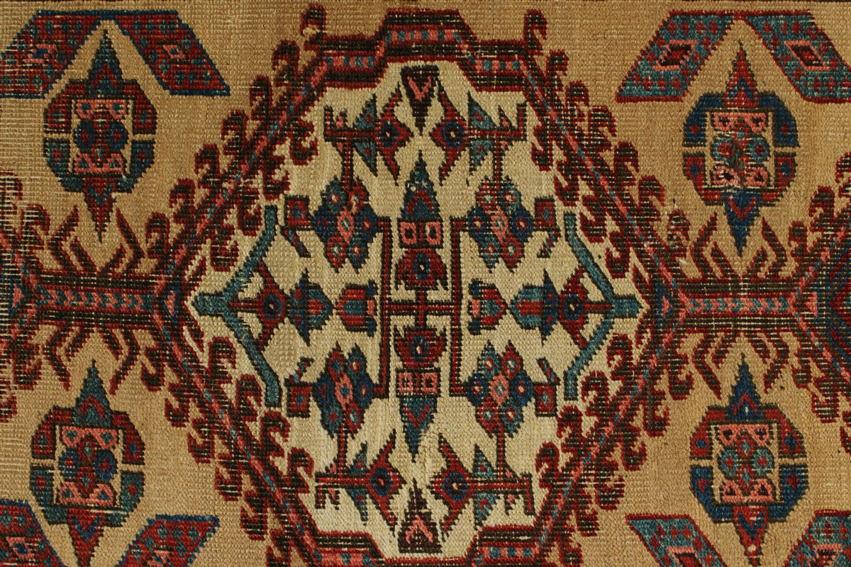 3x7 Multicolor Persian Tribal Runner