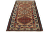 3x7 Multicolor Persian Tribal Runner