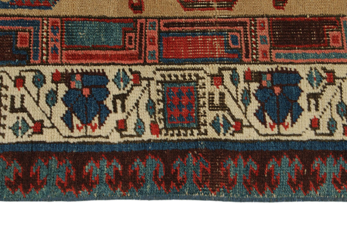 3x7 Multicolor Persian Tribal Runner