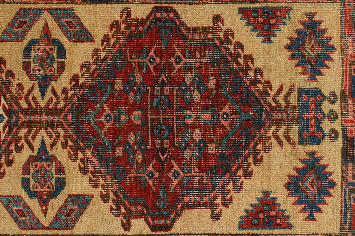 3x7 Multicolor Persian Tribal Runner
