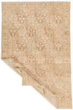 7x10 Beige and Brown Persian Rug