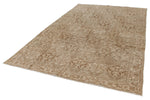 7x10 Beige and Brown Persian Rug