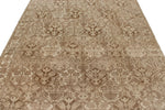 7x10 Beige and Brown Persian Rug