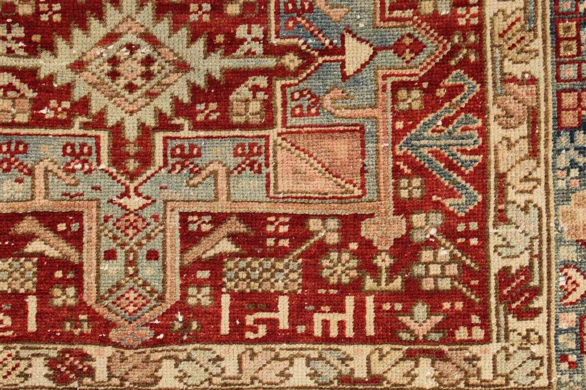 4x14 Red and Beige Persian Runner
