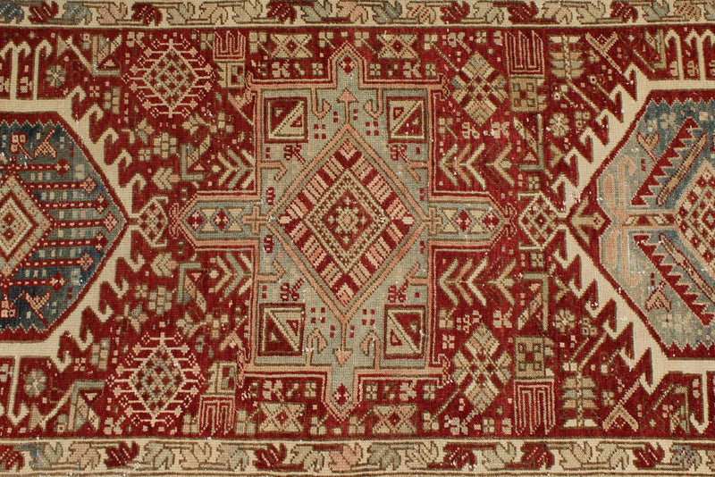 4x14 Red and Beige Persian Runner