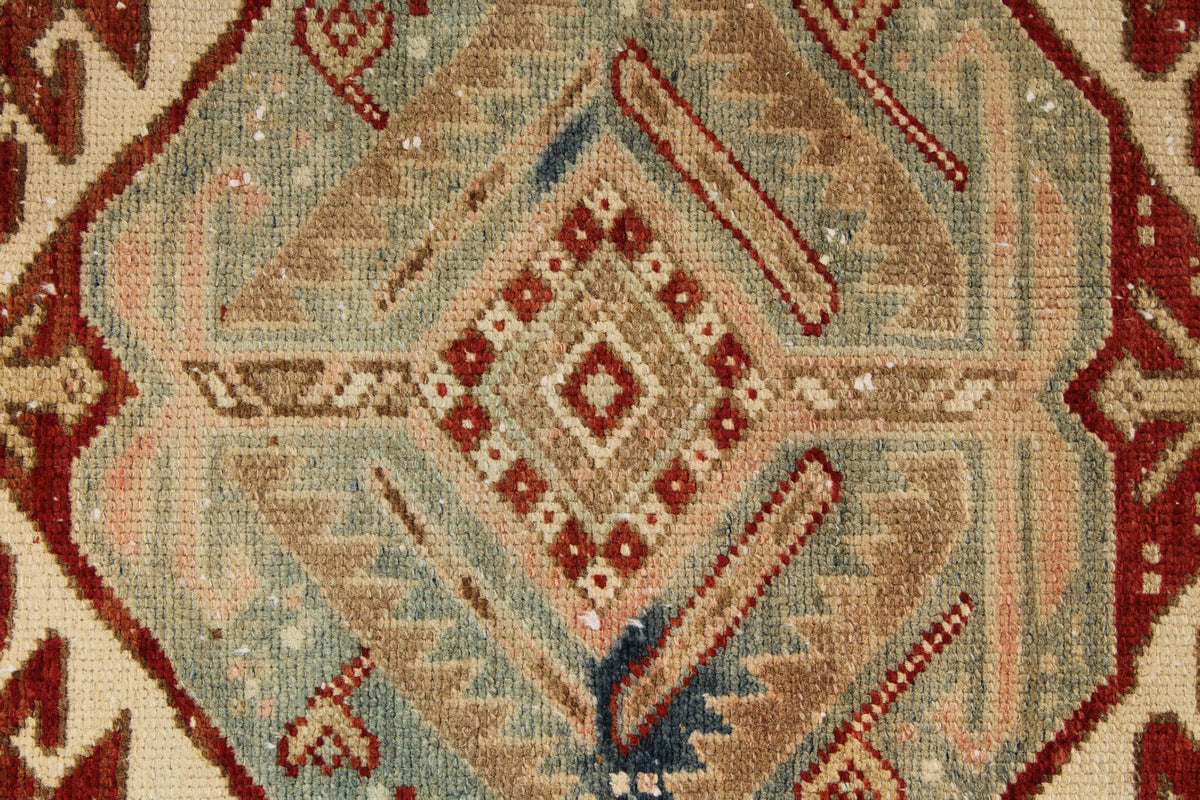 4x14 Red and Beige Persian Runner