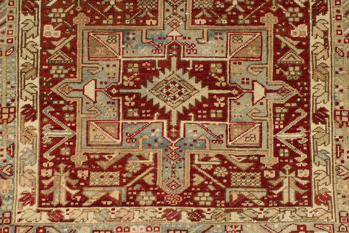 4x14 Red and Beige Persian Runner