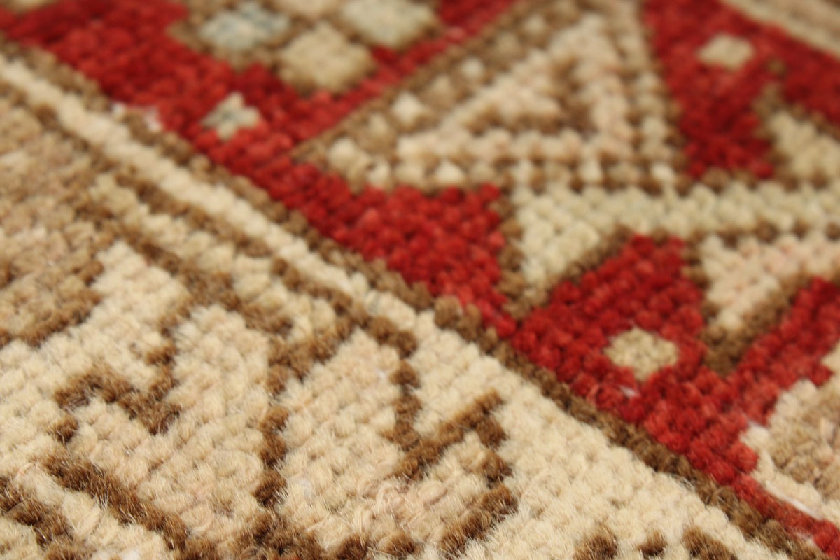 4x14 Red and Beige Persian Runner