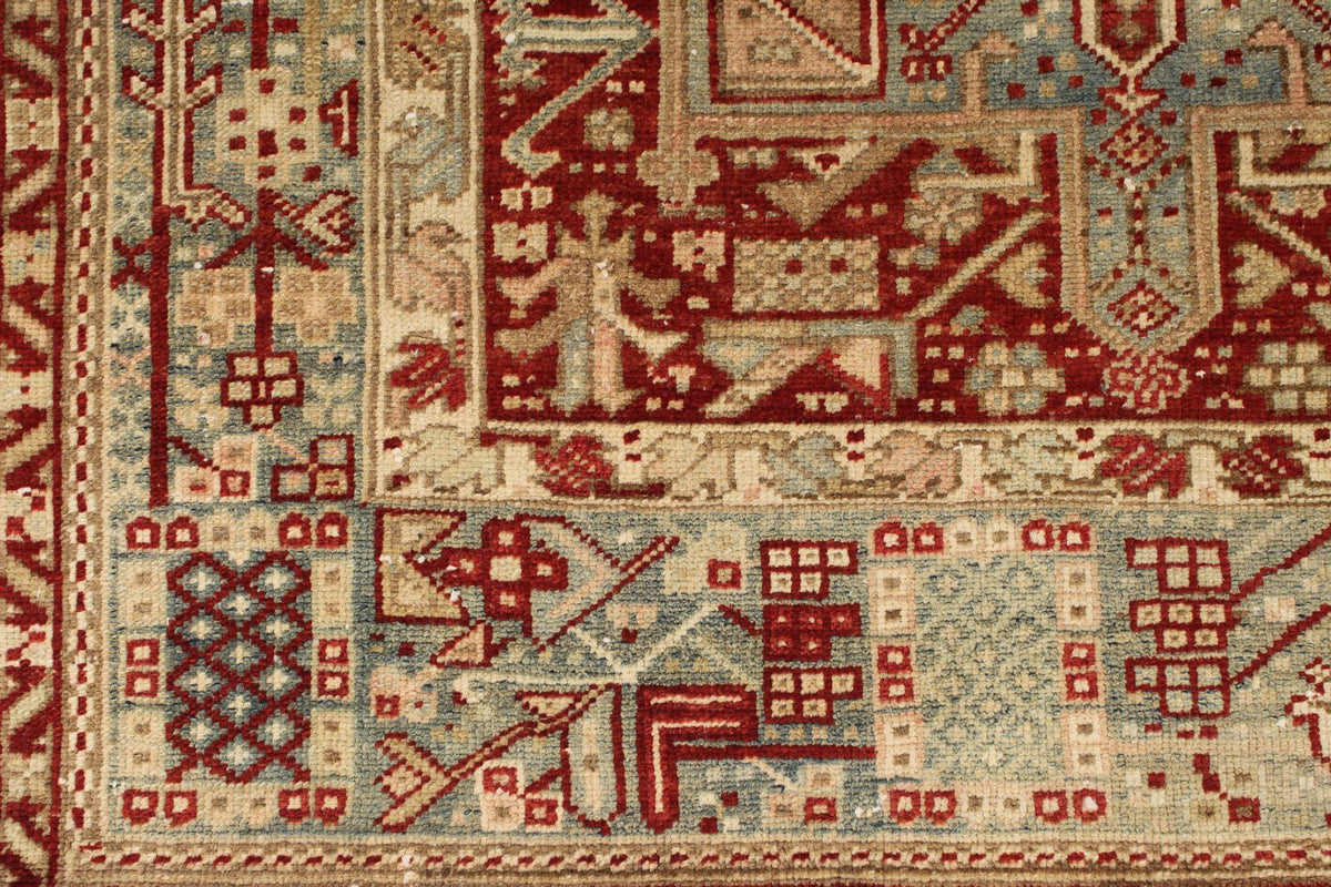4x14 Red and Beige Persian Runner