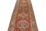 4x14 Red and Beige Persian Runner