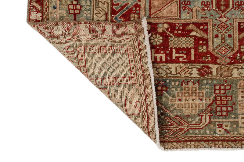 4x14 Red and Beige Persian Runner