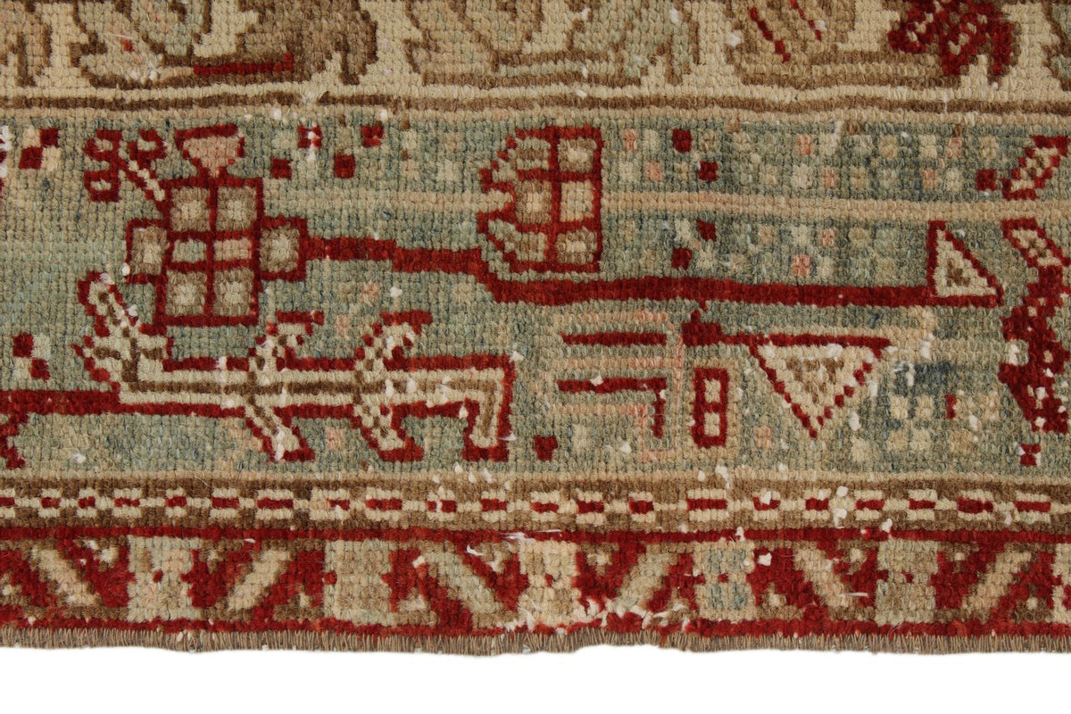 4x14 Red and Beige Persian Runner