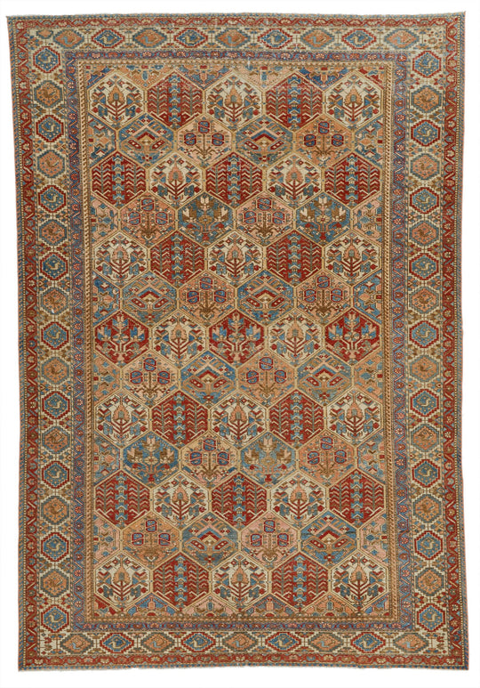 5x8 Multicolor Persian Rug