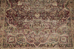 4x6 Brown and Rust Persian Rug