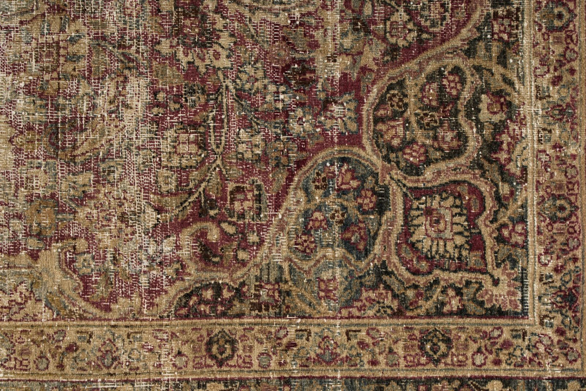 4x6 Brown and Rust Persian Rug