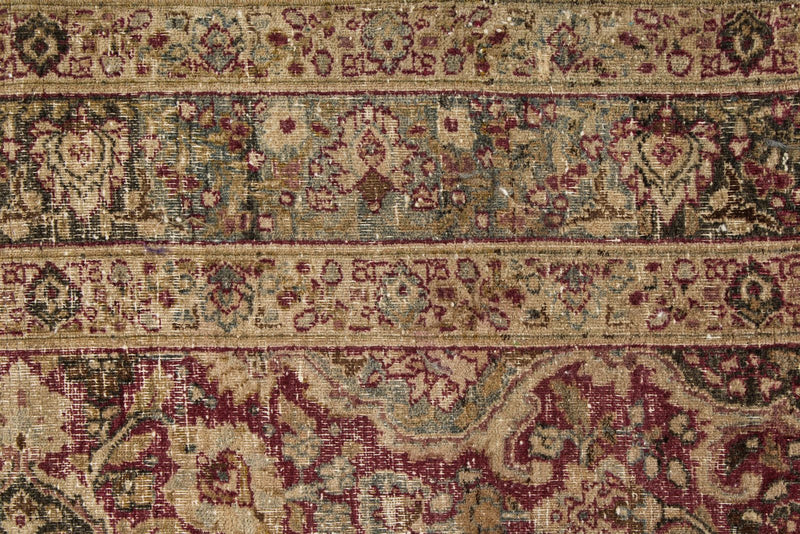 4x6 Brown and Rust Persian Rug