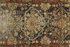 3x11 Brown and Rust Persian Tribal Runner