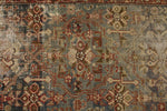 3x11 Brown and Rust Persian Tribal Runner