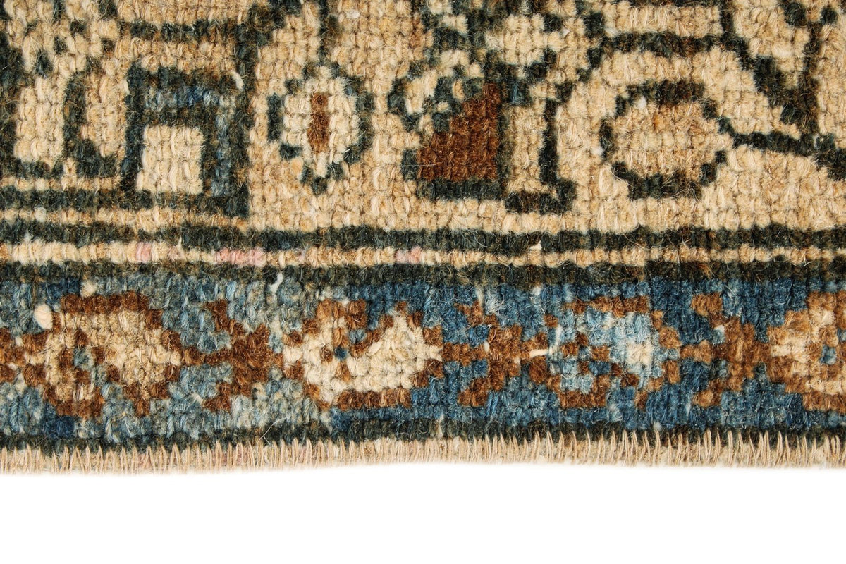 4x7 Blue and Beige Persian Rug