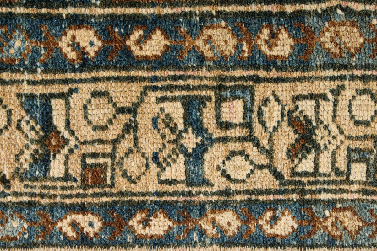 4x7 Blue and Beige Persian Rug