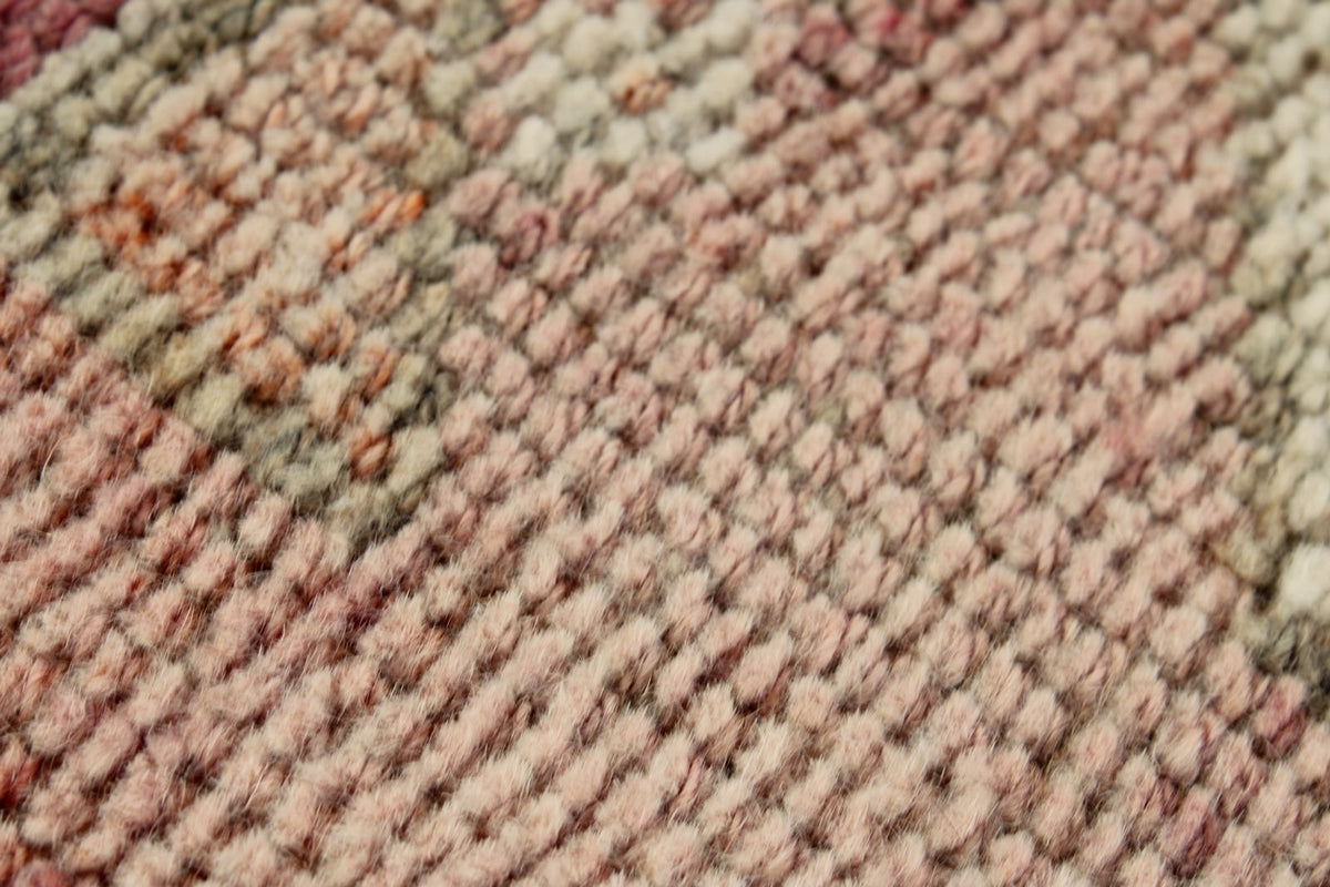3x10 Pink and Beige Turkish Tribal Runner