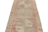 3x10 Pink and Beige Turkish Tribal Runner