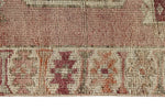 3x10 Pink and Beige Turkish Tribal Runner