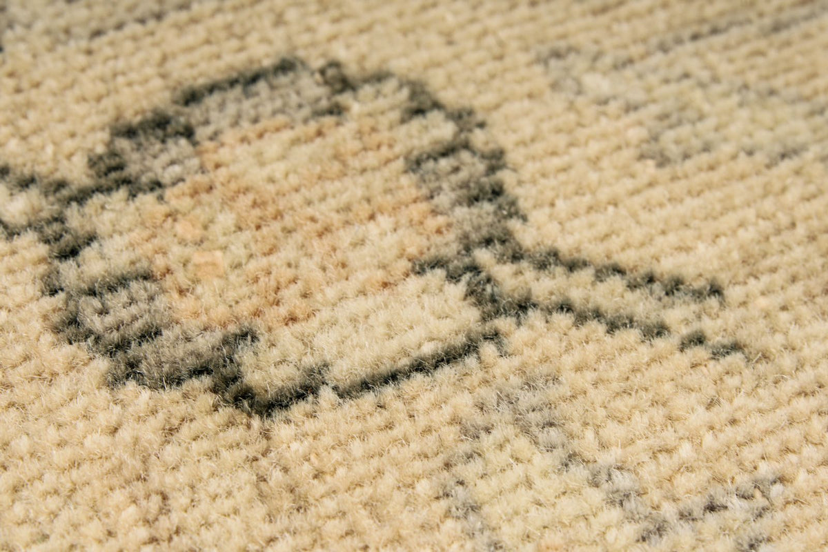 6x8 Beige and Black Persian Traditional Rug