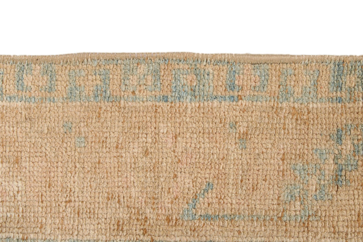 3x10 Ivory and Blue Persian Runner