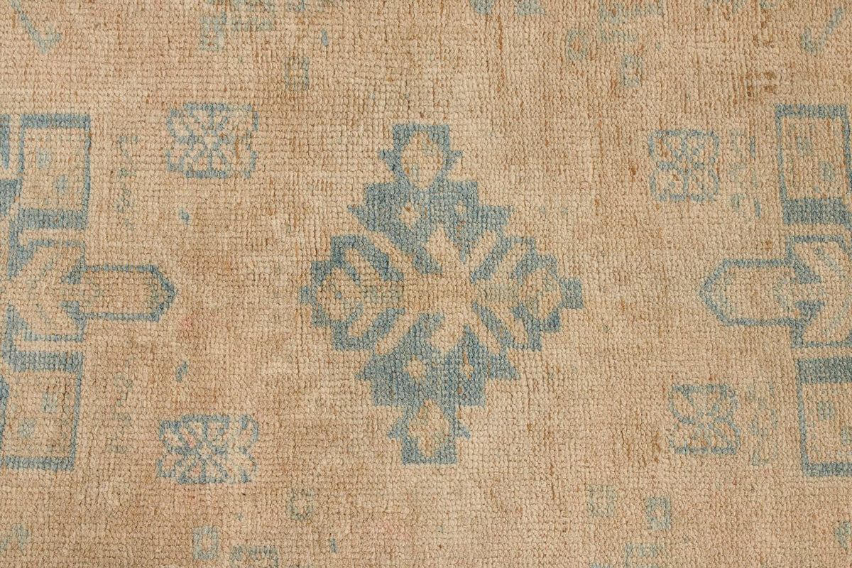 3x10 Ivory and Blue Persian Runner