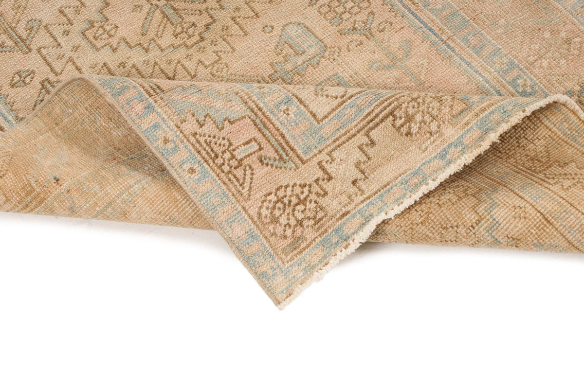 3x10 Ivory and Blue Persian Runner