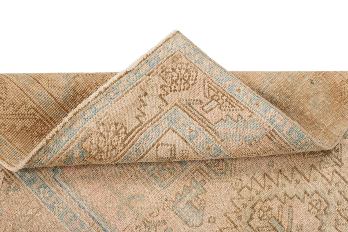 3x10 Ivory and Blue Persian Runner