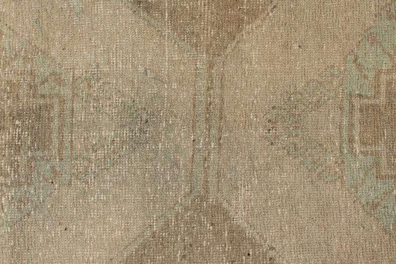 3x11 Beige Turkish Tribal Runner