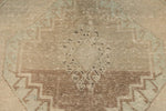 3x11 Beige Turkish Tribal Runner
