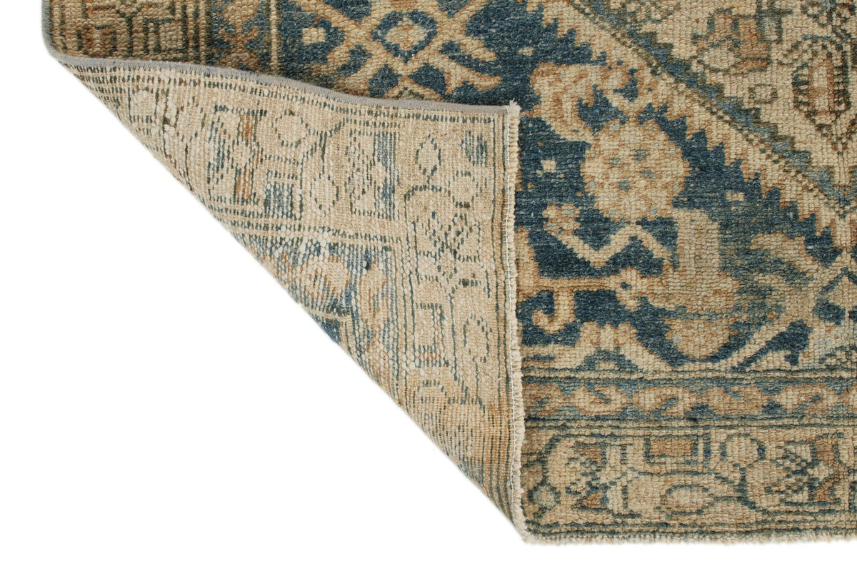 4x6 Blue and Beige Persian Traditional Rug