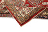 6x9 Red and Ivory Kazak Tribal Rug