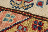 9x12 Light Blue and Ivory Kazak Tribal Rug