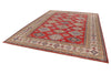 9x12 Red and Beige Kazak Tribal Rug