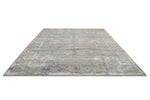 9x12 Gray and Multicolor Modern Contemporary Rug