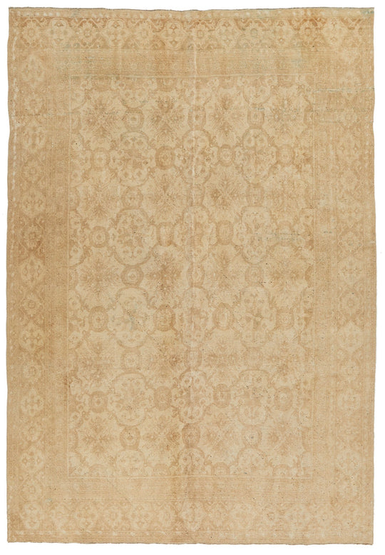 7x9 Red and Navy Turkish Tribal Rug