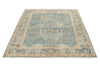 5x7 Light Blue and Ivory Anatolian Traditional Rug