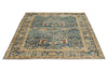 5x7 Light Blue and Ivory Anatolian Traditional Rug