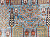 6x9 Light Blue and Navy Anatolian Traditional Rug