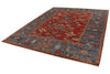 8x10 Red and Blue Anatolian Traditional Rug