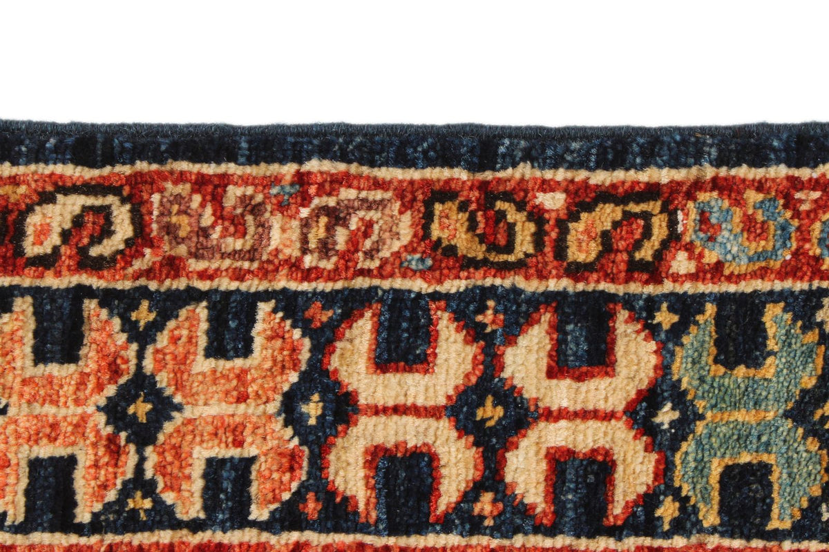 5x7 Red and Ivory Anatolian Traditional Rug