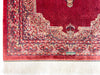 3x4 Red and Multicolor Turkish Silk Rug